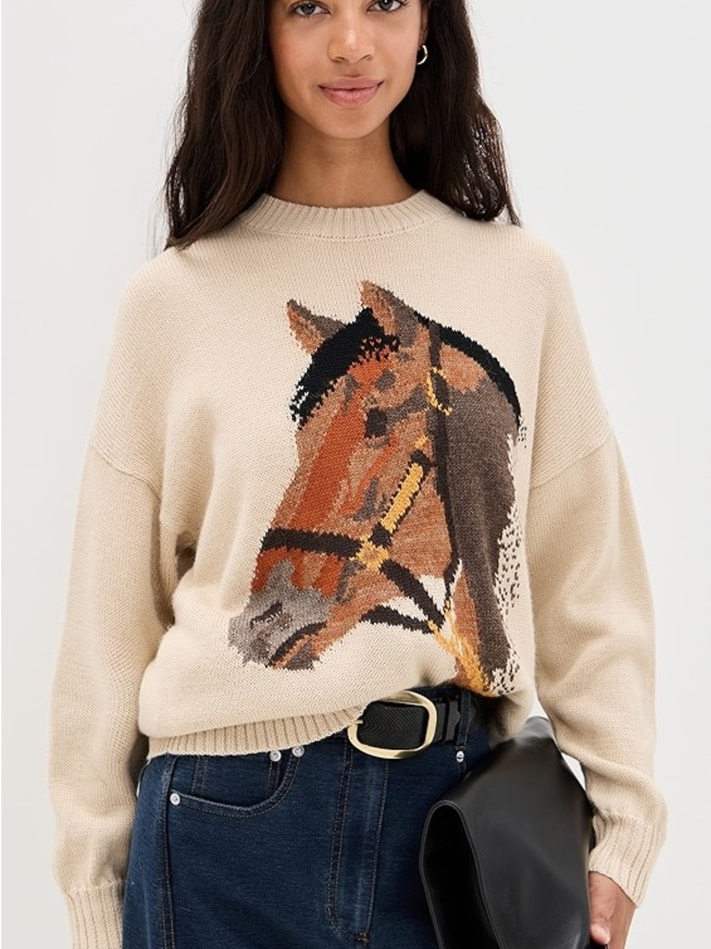 The GREAT. The Stable Pullover Horse Size 3 Large NWOT - Picture 5 of 6